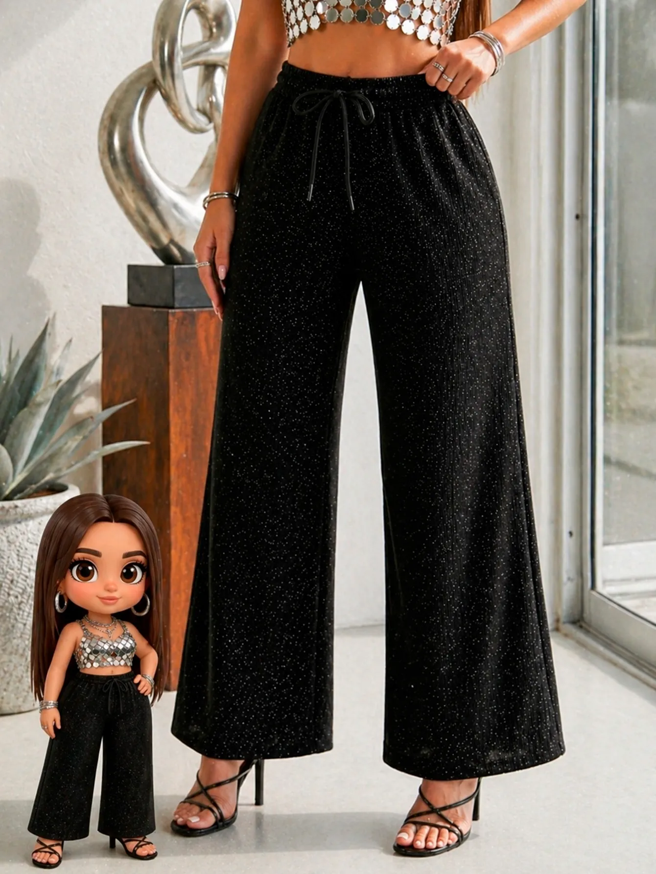 OJ9030 PANTALON BRILLOS 11076